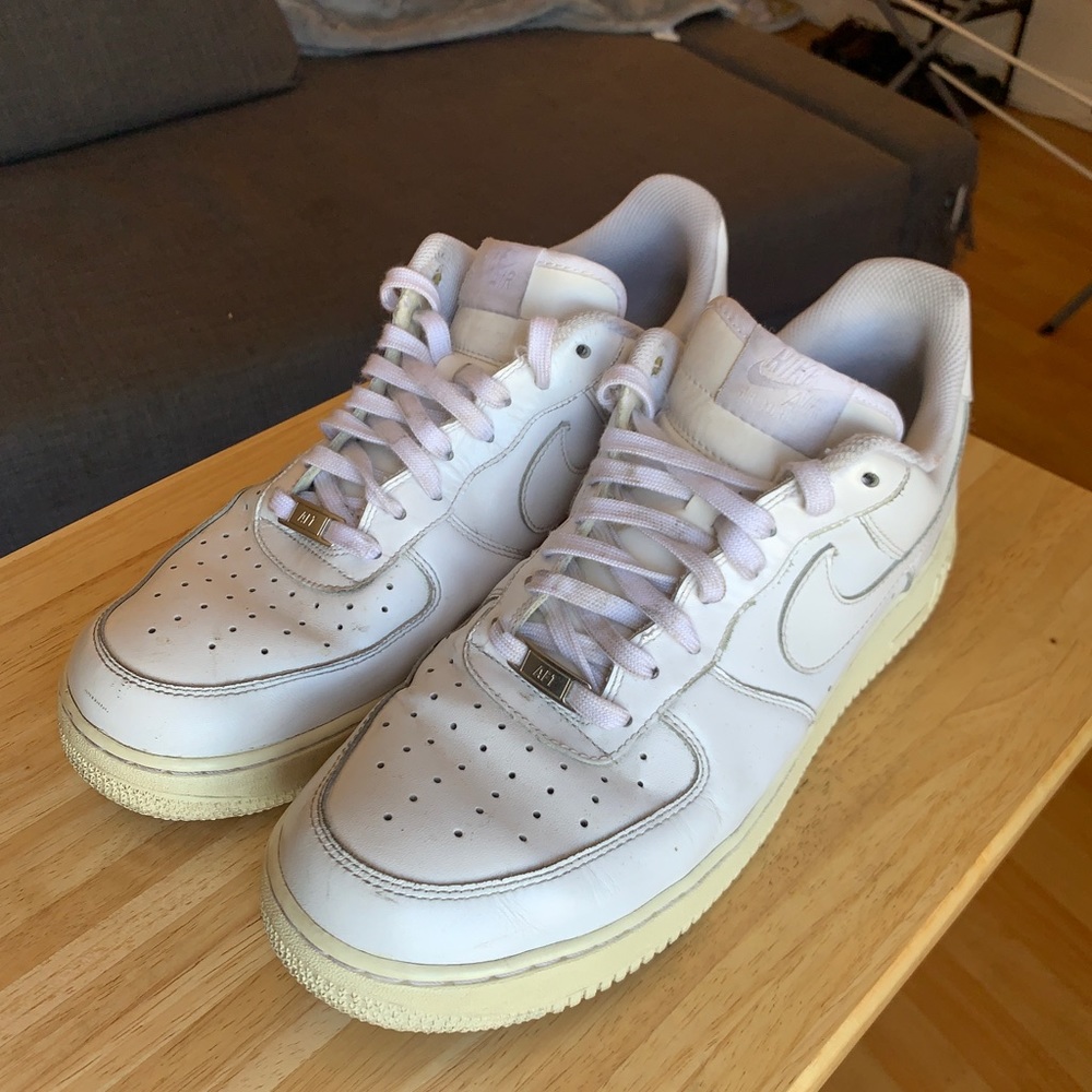 Nike, Air Force 1, white, size 12